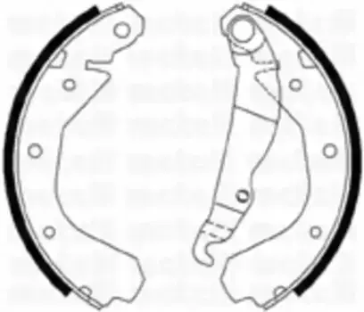 Тормозные колодки барабанные METELLI 53-0305