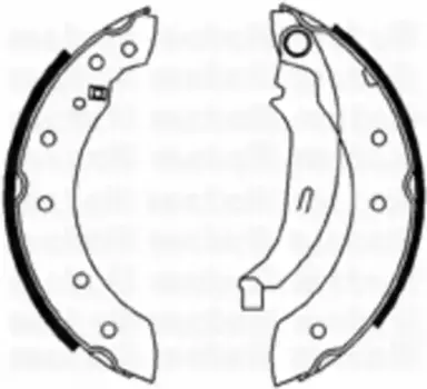 Тормозные колодки барабанные METELLI 53-0350