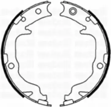 Тормозные колодки барабанные METELLI 53-0362