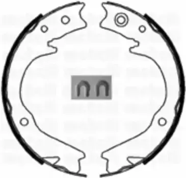 Тормозные колодки барабанные METELLI 53-0388