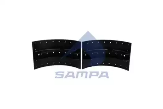 Тормозные колодки барабанные SAMPA 030.648