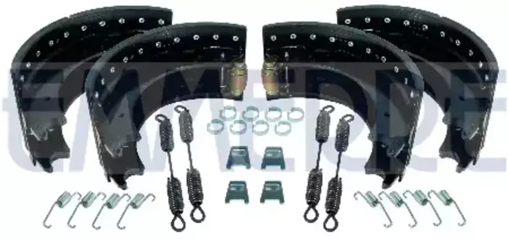 Тормозные колодки барабанные TECHNO BRAKE 960593