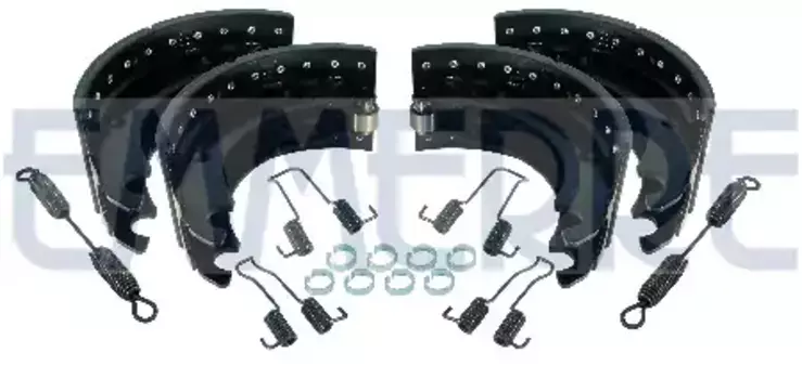 Тормозные колодки барабанные TECHNO BRAKE 960596