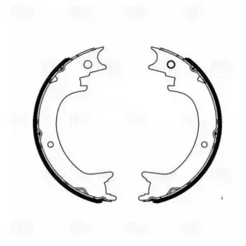 Тормозные колодки барабанные TRIALLI GF 4665