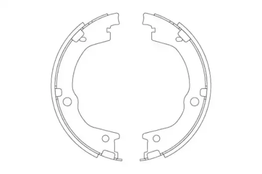 Тормозные колодки барабанные TRW GS8829