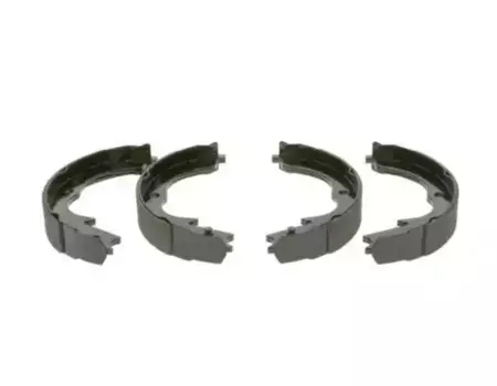 Тормозные колодки барабанные задняя ось BOSCH 0 986 487 739