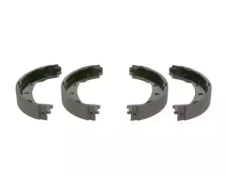 Тормозные колодки барабанные задняя ось BOSCH 0 986 487 732