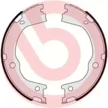 Тормозные колодки барабанные задняя ось BREMBO S30526