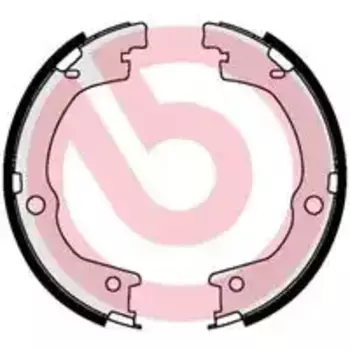 Тормозные колодки барабанные задняя ось BREMBO S30533