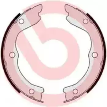 Тормозные колодки барабанные задняя ось BREMBO S56543