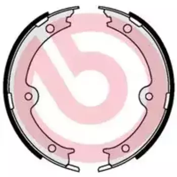 Тормозные колодки барабанные задняя ось BREMBO S83564
