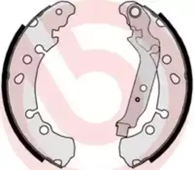 Тормозные колодки барабанные задняя ось BREMBO S 83 513
