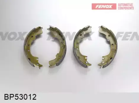 Тормозные колодки барабанные задняя ось FENOX BP53012