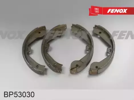 Тормозные колодки барабанные задняя ось FENOX BP53030
