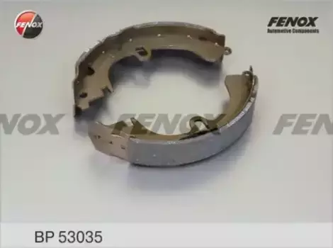 Тормозные колодки барабанные задняя ось FENOX BP53035