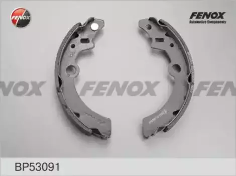 Тормозные колодки барабанные задняя ось FENOX BP53091