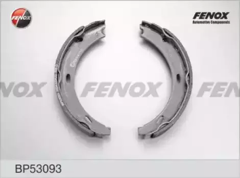 Тормозные колодки барабанные задняя ось FENOX BP53093