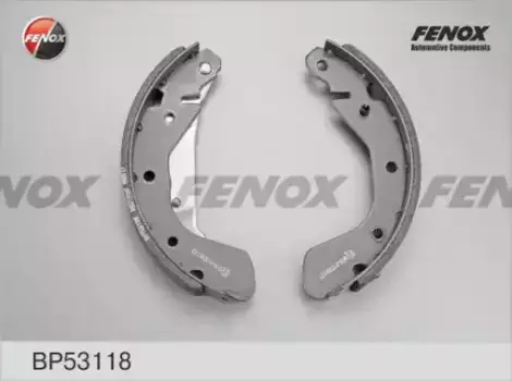 Тормозные колодки барабанные задняя ось FENOX BP53118