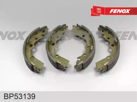 Тормозные колодки барабанные задняя ось FENOX BP53139