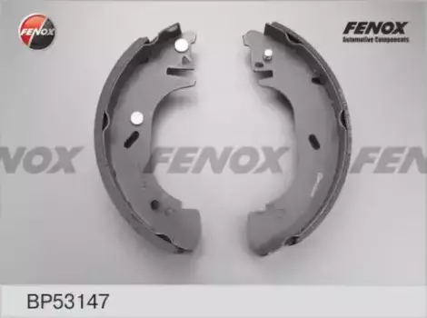 Тормозные колодки барабанные задняя ось FENOX BP53147