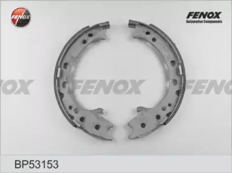 Тормозные колодки барабанные задняя ось FENOX BP53153
