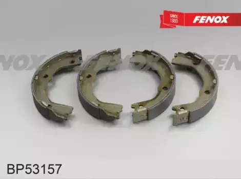 Тормозные колодки барабанные задняя ось FENOX BP53157