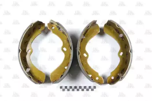 Тормозные колодки барабанные ZEVS FN4429