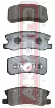 Тормозные колодки дисковые AKYOTO AKD3450