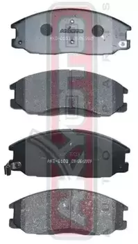 Тормозные колодки дисковые AKYOTO AKD-0103