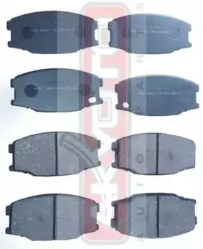 Тормозные колодки дисковые AKYOTO AKD-3407