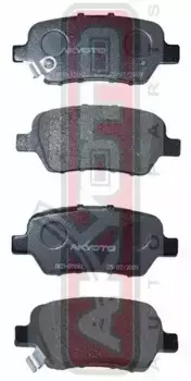 Тормозные колодки дисковые AKYOTO AKD-8506