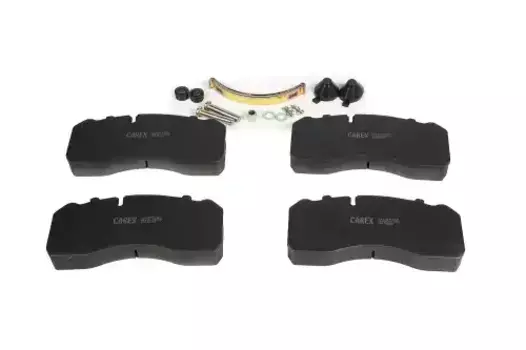 Тормозные колодки дисковые CAREX 160033RX