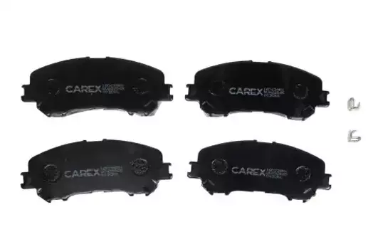 Тормозные колодки дисковые CAREX 160238RX