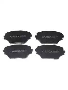 Тормозные колодки дисковые CAREX 160257RX