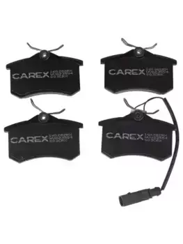 Тормозные колодки дисковые CAREX 160282RX