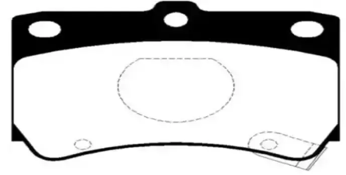 Тормозные колодки дисковые CTR CKKK-2