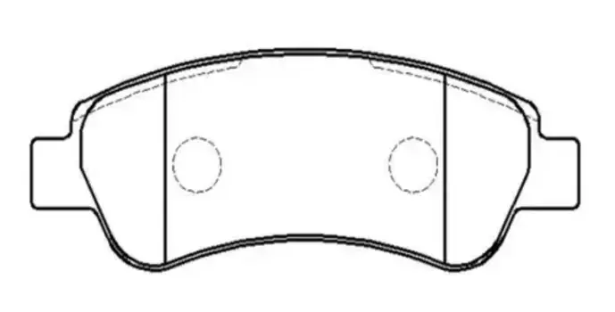 Тормозные колодки дисковые CTR CKPU-50