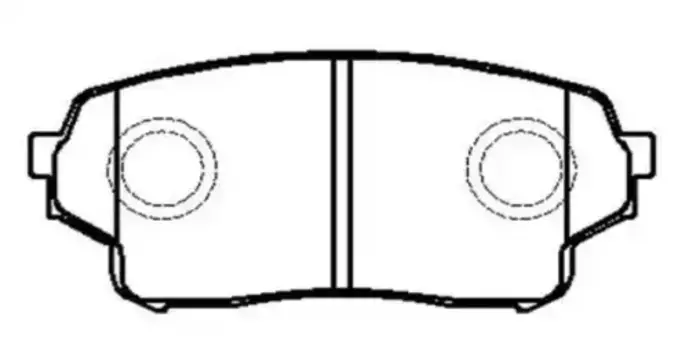 Тормозные колодки дисковые CTR CKS-13