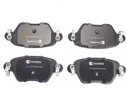 Тормозные колодки дисковые CWORKS C12CR0028