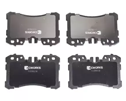 Тормозные колодки дисковые CWORKS C12CR0138