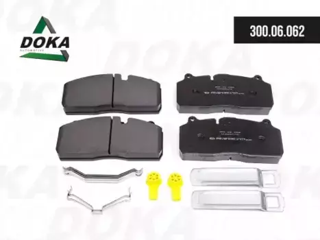 Тормозные колодки дисковые DOKA 300.06.062