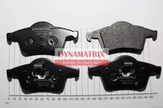 Тормозные колодки дисковые DYNAMAX DBP1383