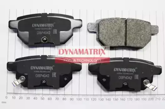 Тормозные колодки дисковые DYNAMAX DBP4042