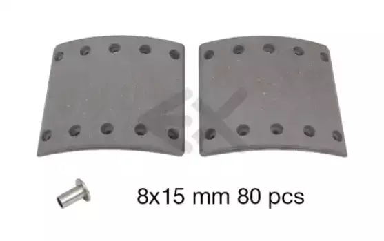 Тормозные колодки дисковые EXOVO 190320E