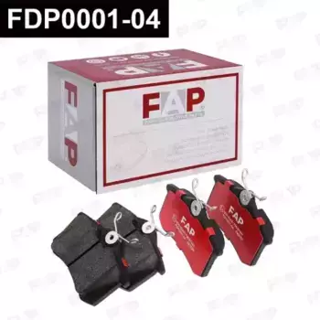 Тормозные колодки дисковые FAP FDP000104