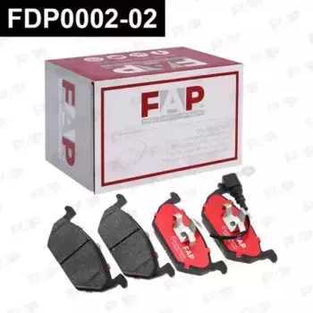 Тормозные колодки дисковые FAP FDP000202