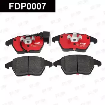 Тормозные колодки дисковые FAP FDP0007