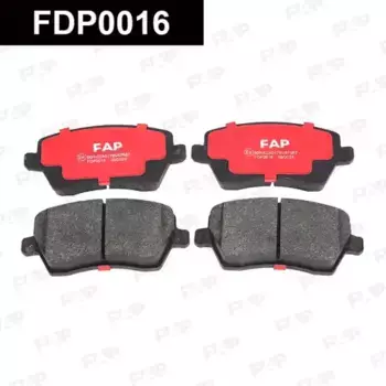 Тормозные колодки дисковые FAP FDP0016