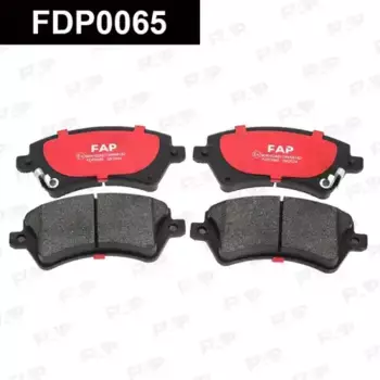 Тормозные колодки дисковые FAP FDP0065
