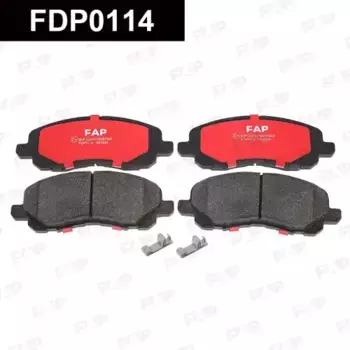 Тормозные колодки дисковые FAP FDP0114